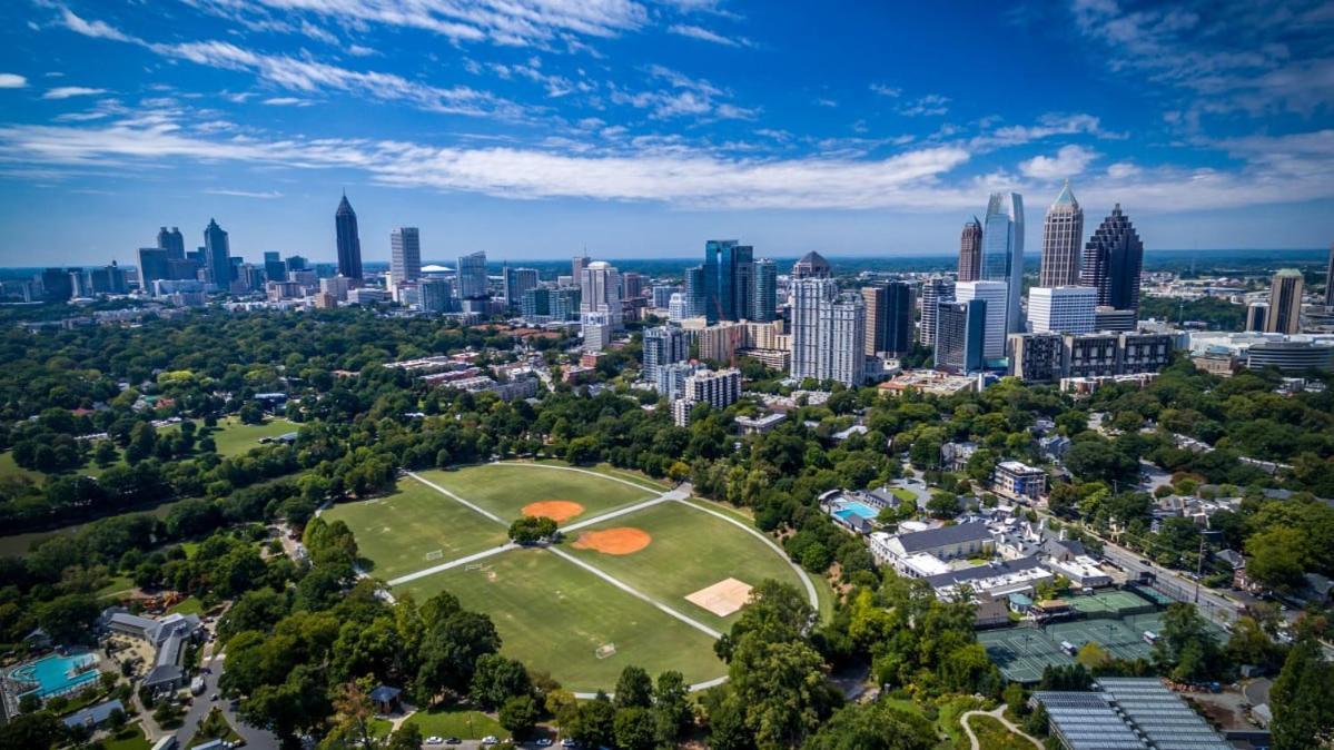 Stupendous Heart Of Piedmont Park Two Story Loft Lejlighed Atlanta Eksteriør billede