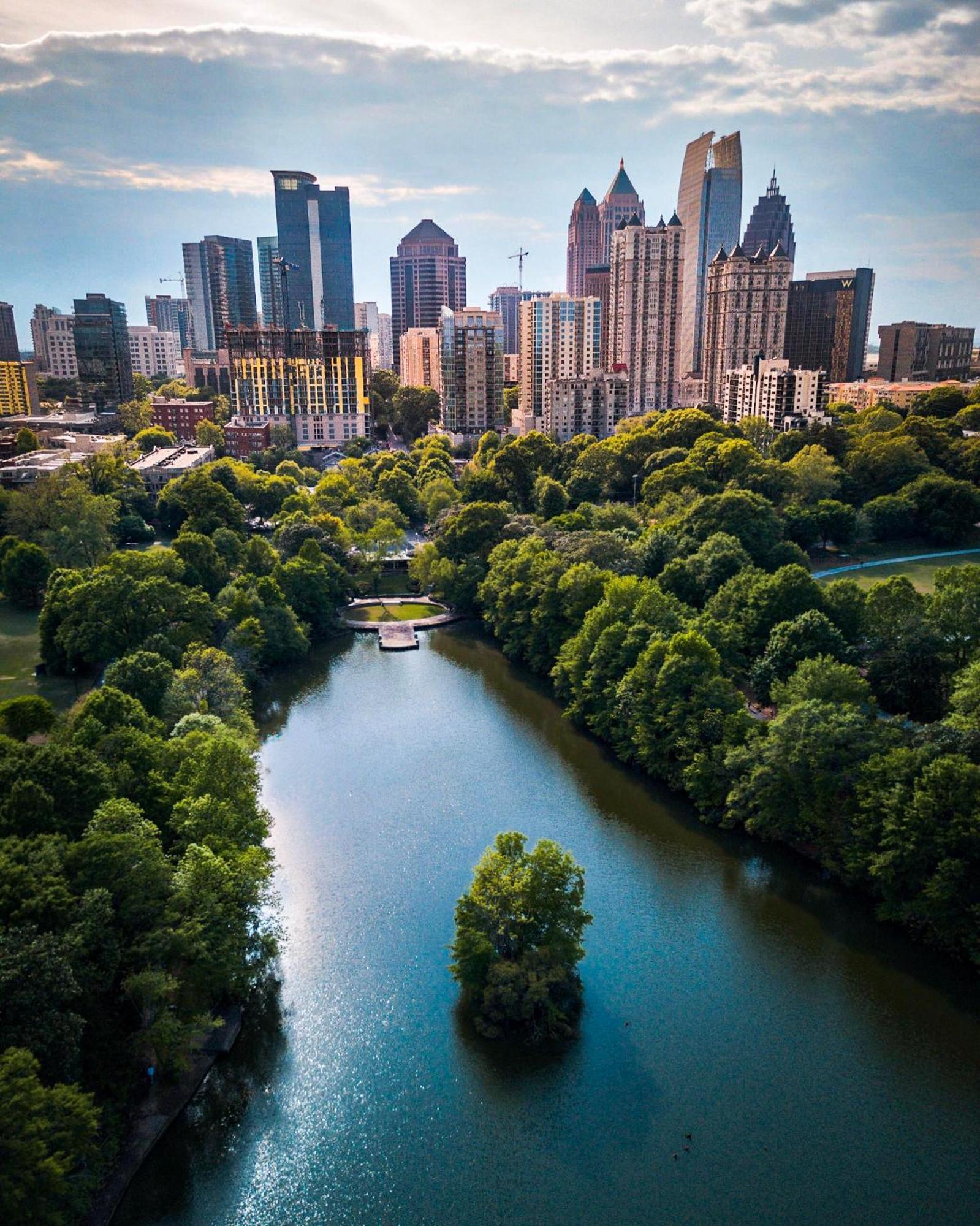 Stupendous Heart Of Piedmont Park Two Story Loft Lejlighed Atlanta Eksteriør billede