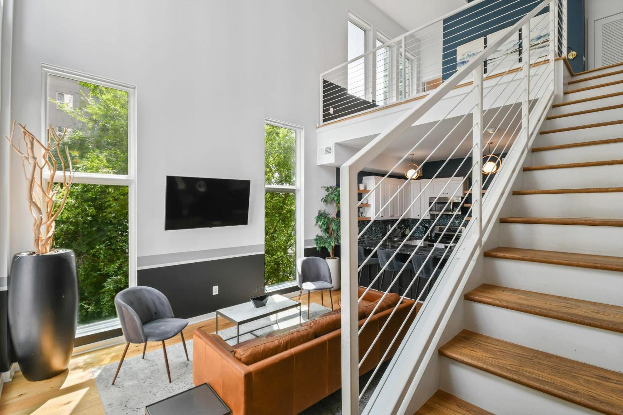 Stupendous Heart Of Piedmont Park Two Story Loft Lejlighed Atlanta Eksteriør billede