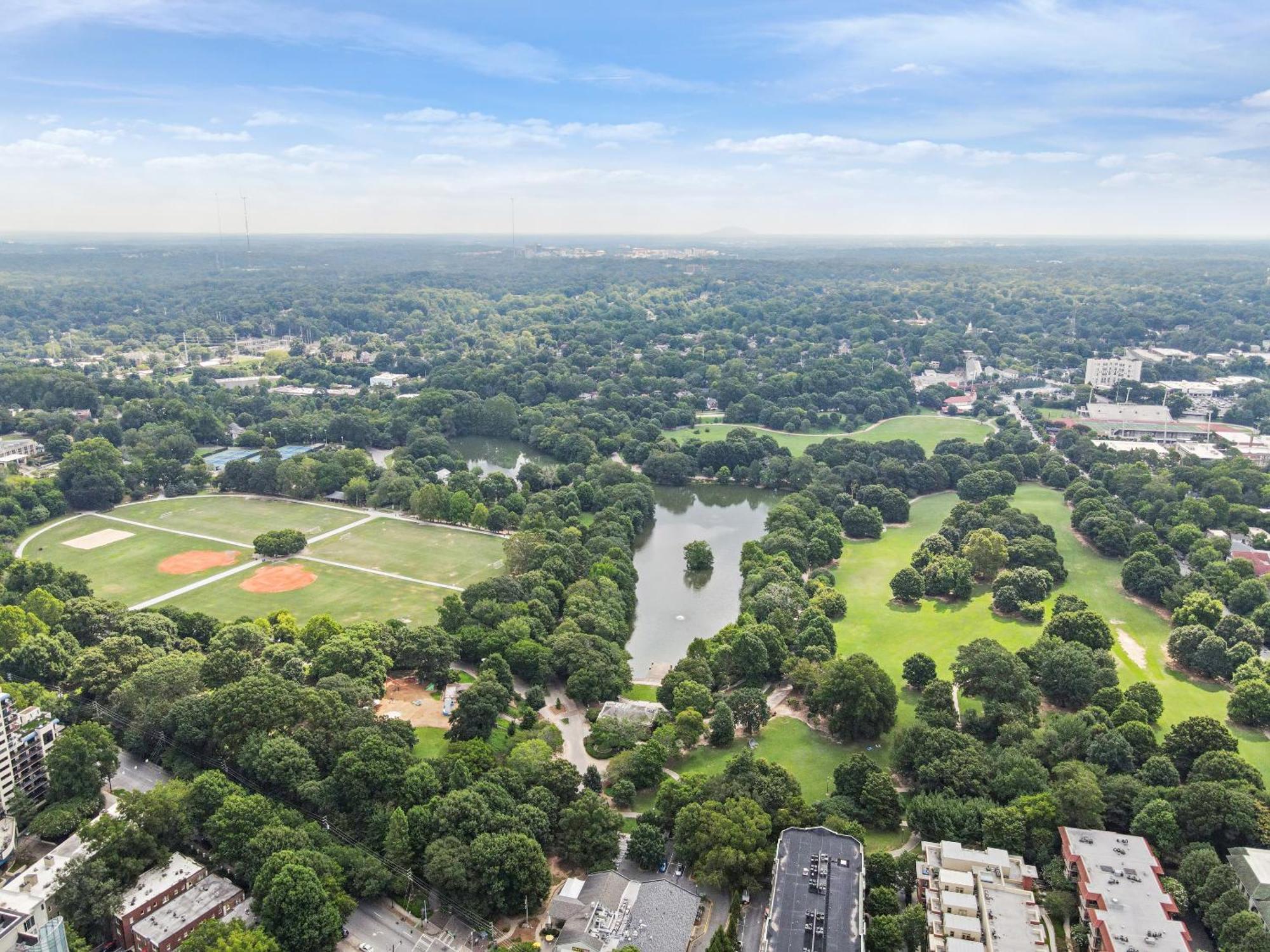 Stupendous Heart Of Piedmont Park Two Story Loft Lejlighed Atlanta Eksteriør billede